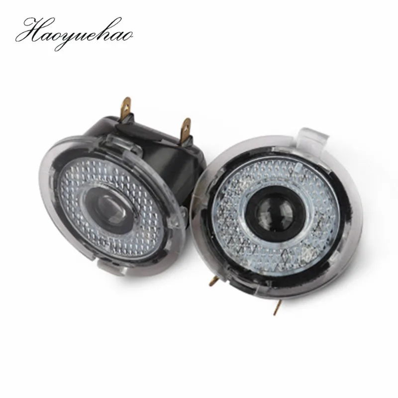 

Haoyuehao 1 Pair Car Lighting Sign Projector Rearview Mirror LED Photography Light Welcome Shadow Light For Ford