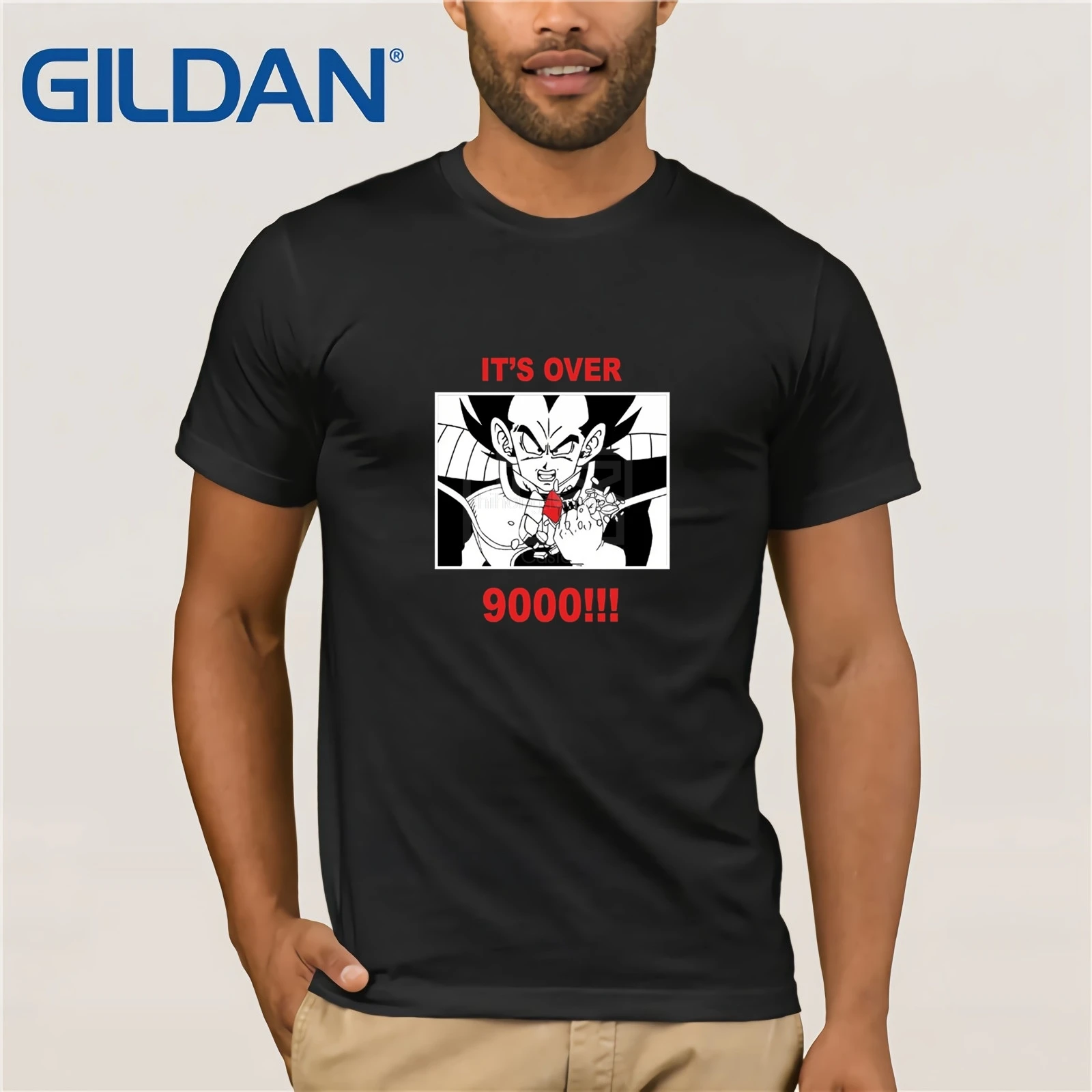 Best T Shirt Maglietta It #039;S Over 9000 Nine Thousand Vegeta Dragon Ball Level T Shirt 2019 Creative Novelty Summer Cotton Tee Shirts