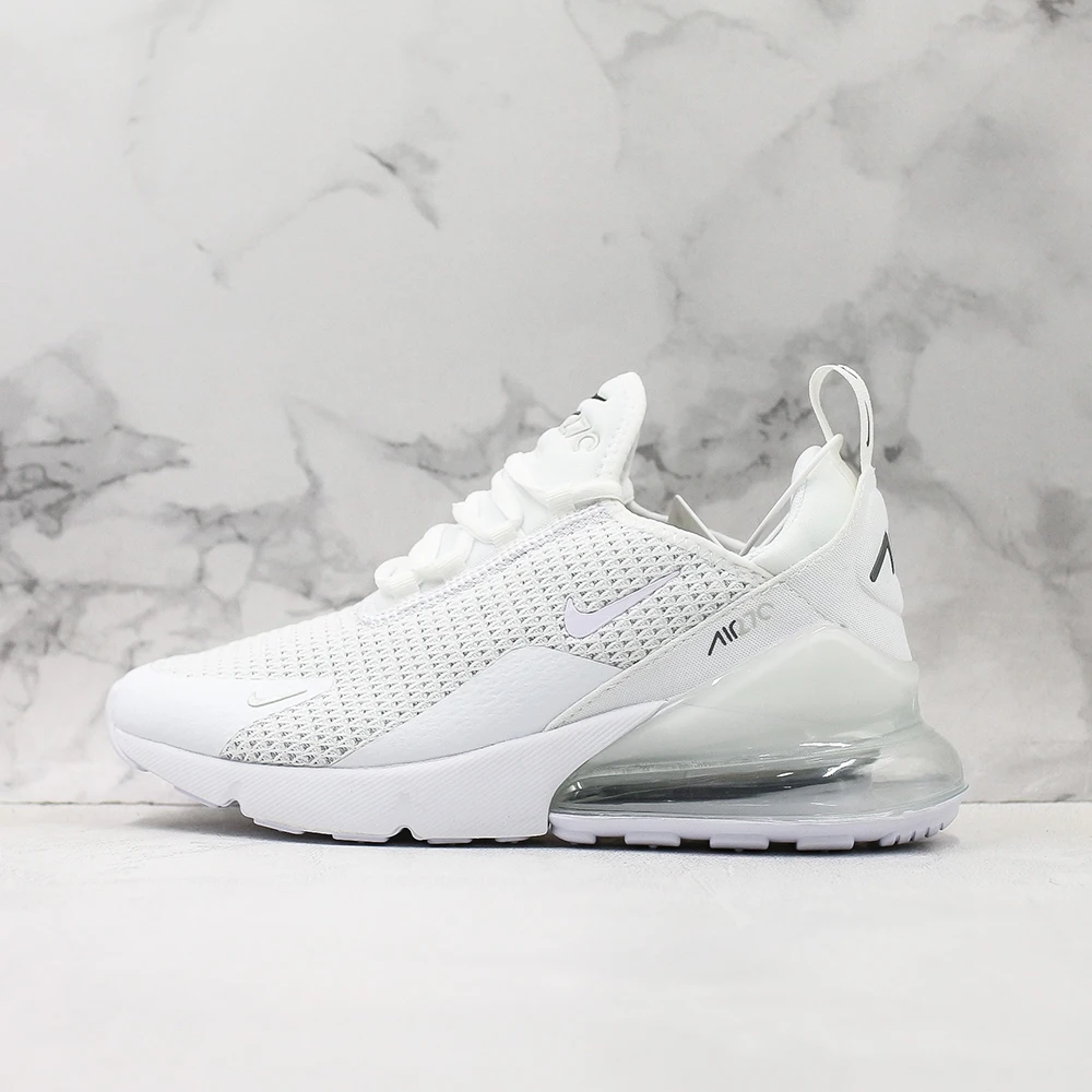 Nike Air Max 270 SE кроссовки унисекс с подушкой, кроссовки с ночной отражением, AQ9164-101,, новинка - Цвет: AQ9164-101