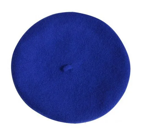 Европейские и американские популярные модели шерстяного берета, шапка, шерстяная осенняя и зимняя женская плоская шляпа, 18 цветов