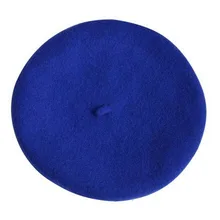 Европейские и американские популярные модели шерстяного берета, шапка, шерстяная осенняя и зимняя женская плоская шляпа, 18 цветов