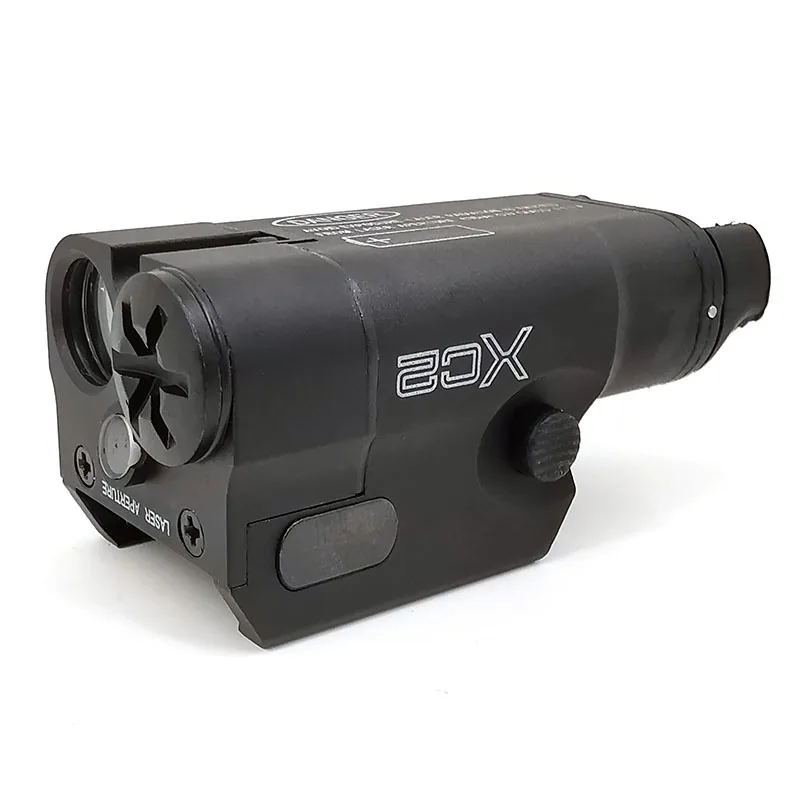 Tactical SF High Red dot Laser Pistol Gun Light Weapon Light Flashlight MINI LED White Hunting Airsoft For GLOCK 20mm-2