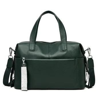 

2020 New high quality Genuine Leather Handbag Female Shoulder Bags Women Bags Lady Crossbody Bag