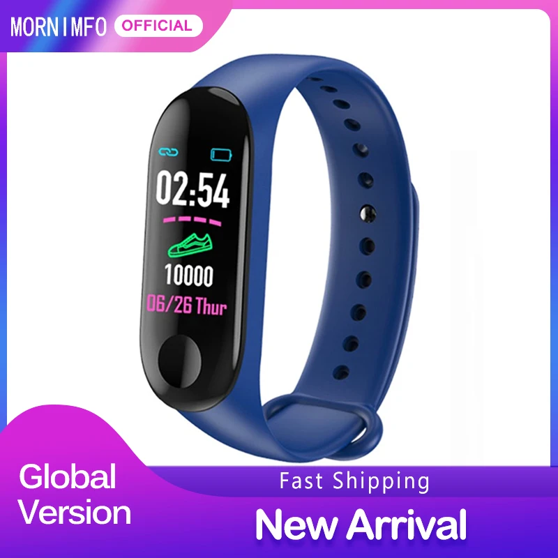 

Smart Band Sports IP67 Waterproof Heart Rate Blood Pressure Tracker Pedometer Fitness Tracker Smart Watch for Android IOS