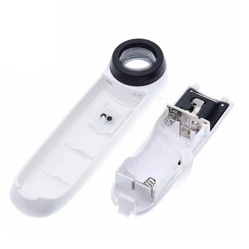 Handheld 40x Magnifier with LED Lights - Acrylic Lens Glass Loupe Loop Description Image.This Product Can Be Found With The Tag Names Cheap Device Cleaners, Computer Office, Device Cleaners, High Quality Computer Office