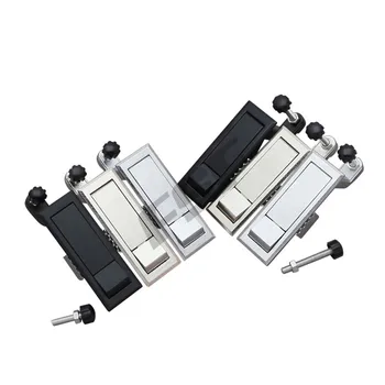 

Adjustable flat lock alloy security Switch spring lock hasp latch for Electric box industrial cabinet door replacement parts