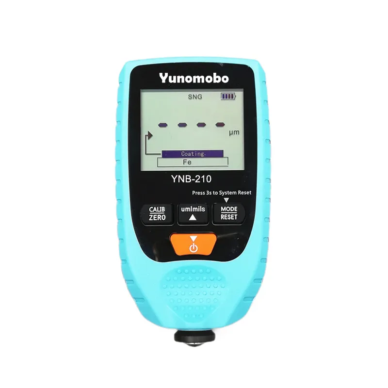 

2019 New Release Yunombo YNB-210 Backlight Digital Auto Car Paint Thickness Meter Film Thickness Tester Coating Thickness Gauge