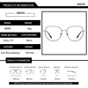 RBENN-gafas de lectura tipo ojo de gato para mujer, marco de Metal, lector de bloqueo de luz azul para mujer + 0,5 0,75 1,25 1,75 2,25 2,75 5,0 ► Foto 3/6