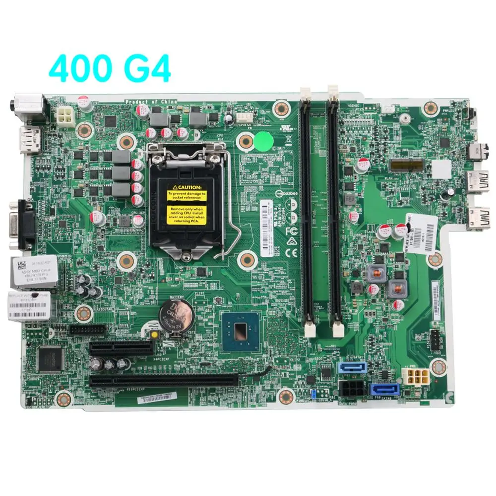 HP ProDesk 400 G4 SFF Motherboard 911985-001 911985-601 900787-001 ...