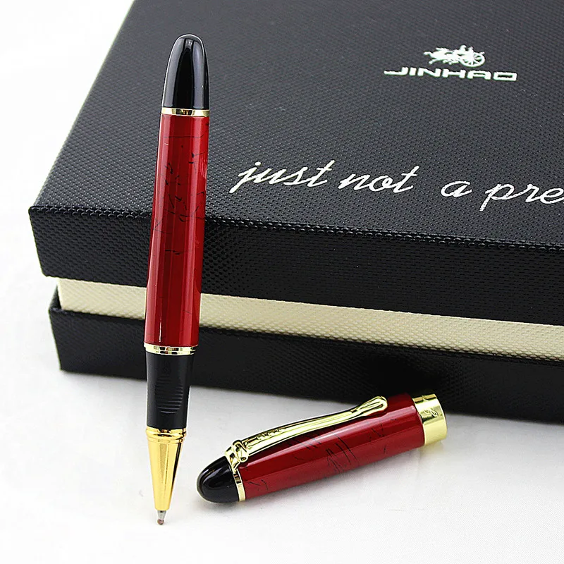 Шариковая ручка JINHAO X450 черный с фейерверком роскошный бизнес офис красный синий