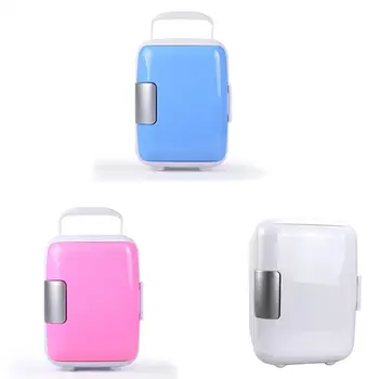 

4L Car Refrigerator Car Portable Mini Refrigerator Heating And Cooling Box With Cup Holder Professional