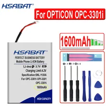 HSABAT 1600mAh OPC-3301i bateria do OPTICON OPC-3301i OPI-3301 OPI-3301i OPR-3301 C2013 OPR33015505-0-00 Z66 tanie tanio Narzędzie elektryczne Standardowa bateria