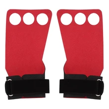 Перчатки из воловьей кожи для тяжелой атлетики, для тренажерного зала, для фитнеса, для рук, для запястья, для поддержки кроссфита, для тренировки, с регулируемой подкладкой