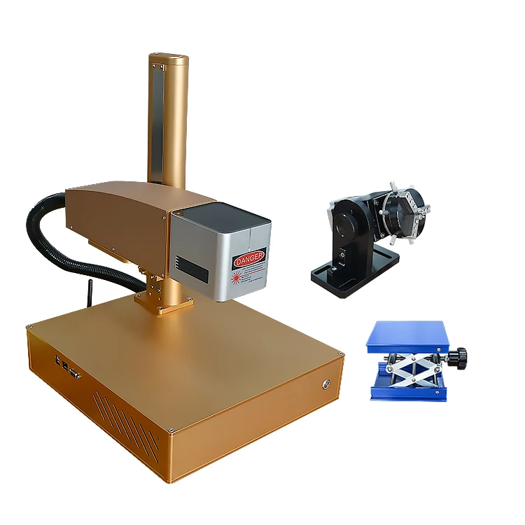 Mini Laser Engraving Device Small Portable New Mobile APP System Gold Stamp Machine Desktop Jewelry 3D Laser Marking Equipment