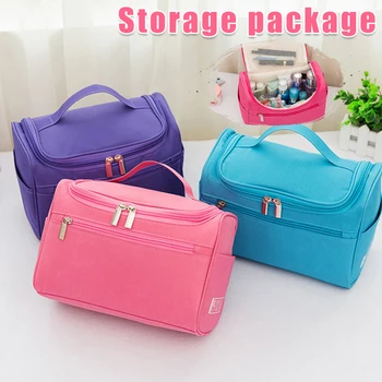 

Wholesale Cosmetic Bag Storage Organizer Zipper Hanging Large Capacity Portable for Travel Toiletry G66