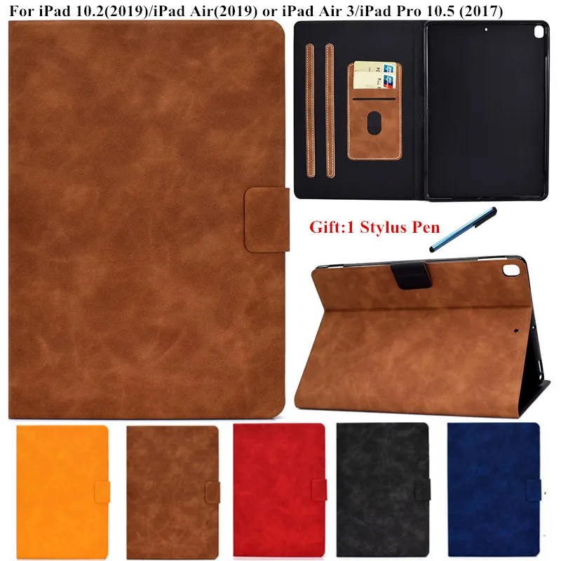 Per Ipad 10 2 2019 7Th Generation Caso A2197 A2198 Tablet Copertura Del Basamento Di Vibrazione Magnetica Per Apple Ipad Air 3 10.5 Pro 10 5 Pollici C