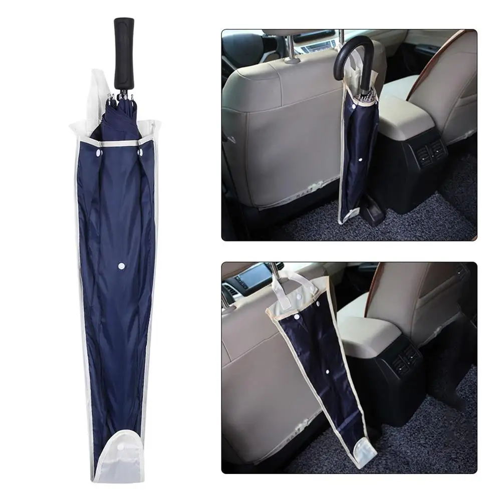 Car Seat Wet Rain Umbrella Foldable Holder Umbrella Cover Sheath Storage Bag Carrier Cover Waterproof Protector