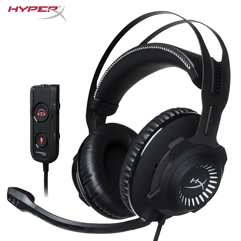 HyperX Cloud Revolver серия головная повязка Виртуальная 7,1 каналов профессиональные игровые наушники Cloud Revolver S