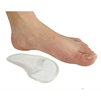

MOONBIFFY GEL 3/4 Arch Support pad for High Heels Flat Feet Orthotics,Orthopedic Insoles Corrector for Shoes Woman Feet Care