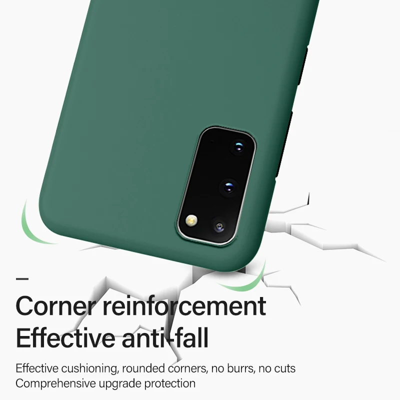 Ultra-thin Colorful Matte Hard PC Phone Case For Samsung Galaxy S20 S10 E 5G S9 S8 Note 10 9 Plus Cute Shockproof Frosted Cover