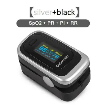 

Oled SPO2 PR PI RR Finger Pulse Blood Oximeter With Respiratory Frequency PI Monitor Oxygen Saturation Meter