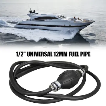 

Fuel Line Assembly Fuel Pipe Durable Hose Assembly Tractors RVs 12mm W/ Primer Bulb Universal