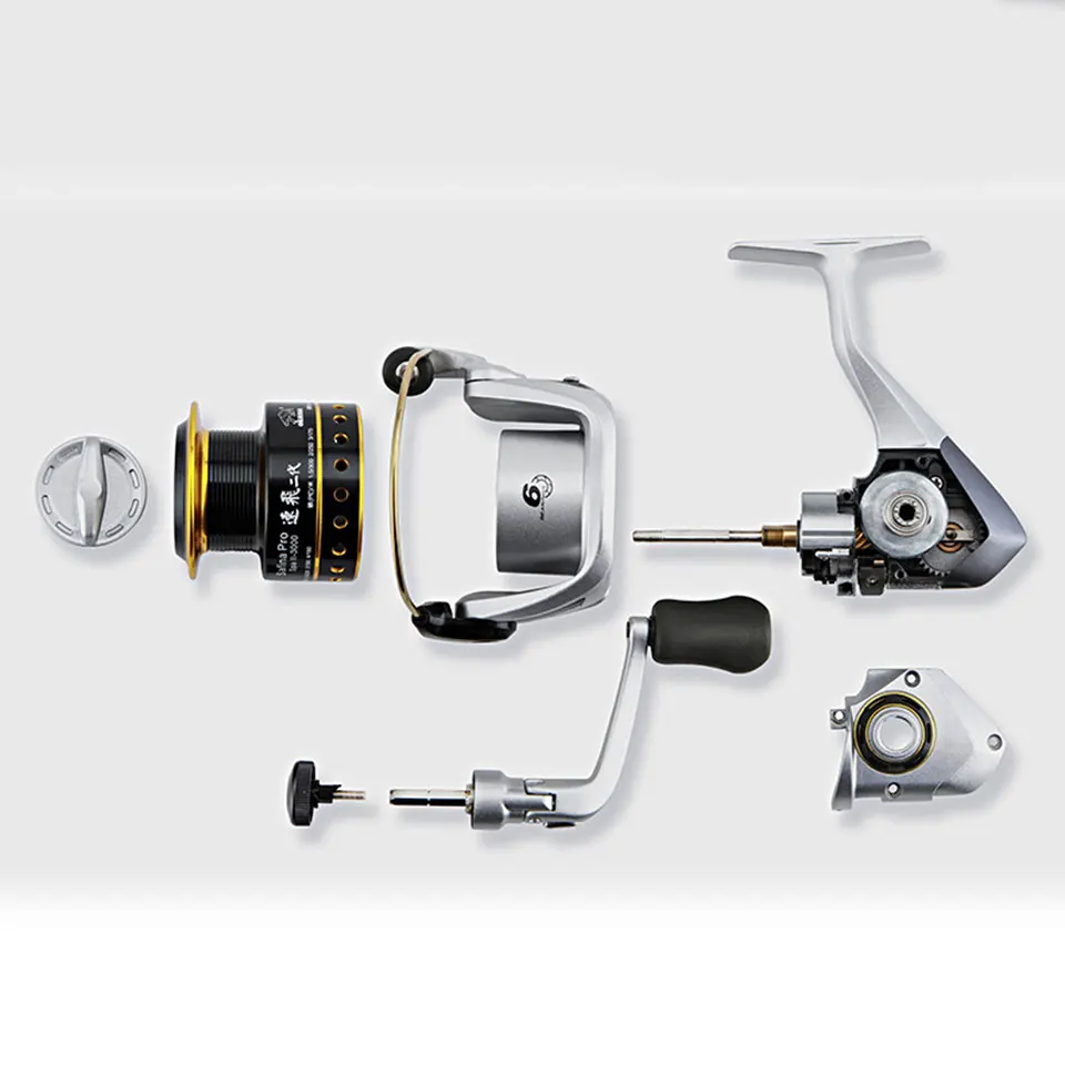 Оригинальная Рыболовная катушка OKUMA Safina Pro спиннинговая с 6 подшипниками
