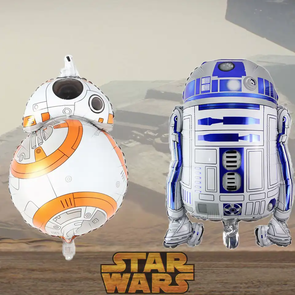 1pc Giant Bb8 Robot Inflatable Foil Balloon Roblox Toys R2d2 Robot - diy roblox decorations