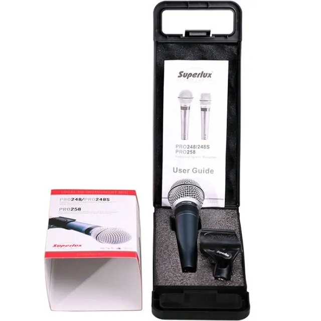 Microphones PRO248S Vocal dynamic microphone for Live performances