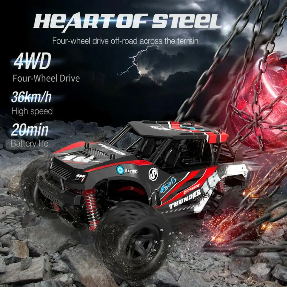 40+ MPH 1/12 Schaal RC Авто 2,4G 4WD высокоскоростной пульт дистанционного управления