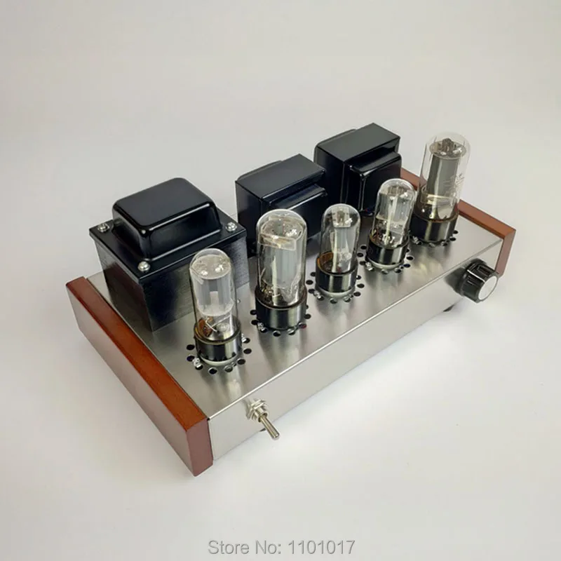 Трубный усилитель JBH 6H8C 6P3P Hi Fi EXQUIS Одноконтурный DIY набор или готовые лампы 6L6 7 5 Вт