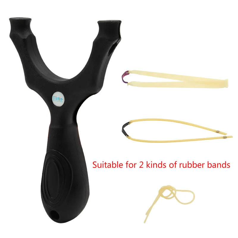 

Pocket Shooter Big Bow Door High-Precision Tie-Free Slingshot Flat Rubber Band Round Rubber Band Bow Catapult Hunting Bow