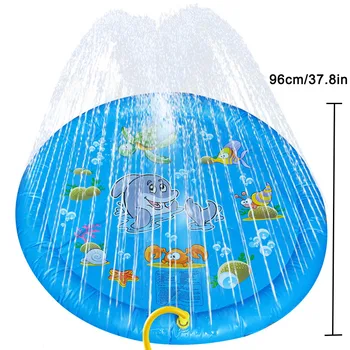 mysudui pet sprinkler pad play cooling mat swimming pool outdoor inflatable water spray pad mat tub.jpg