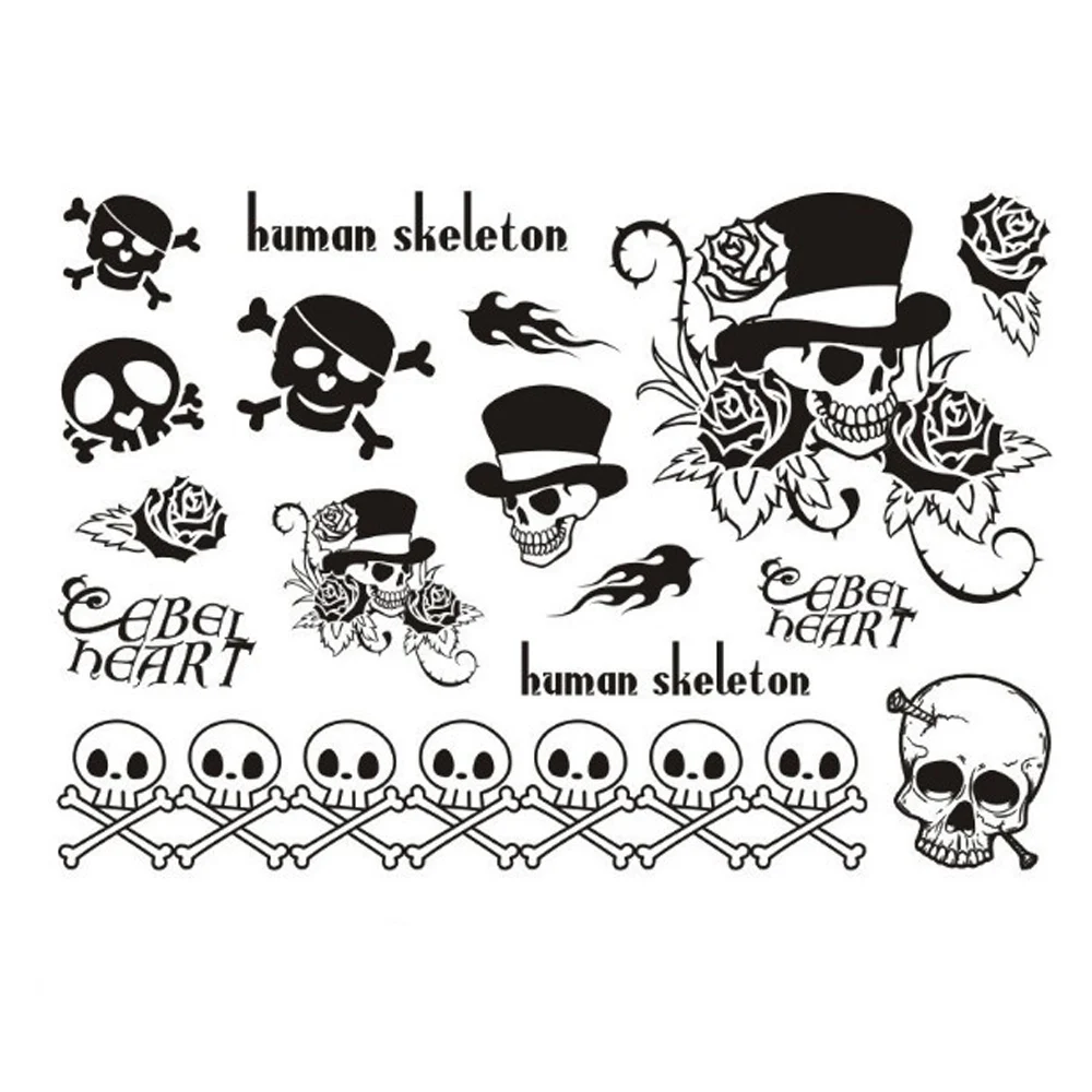 

Waterproof Temporary Sticker Tattoo Sticker Tattoos Arm Body Men Women Fake Tatoos Tattoo Stickers