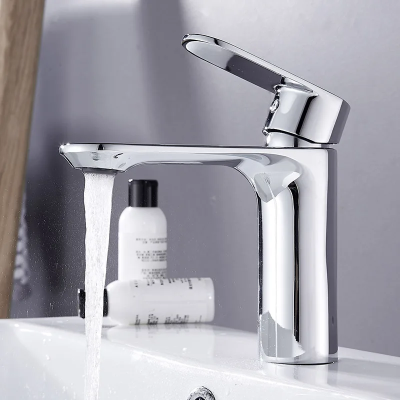 

Full Copper Shower Room Water Tap Hotel Hotel Homestay Mixed Water-cooling Heat Faucet