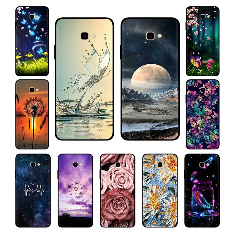FANATU чехол для samsung J4 Plus Coque силиконовый мягкий чехол для J4 Plus J415 samsung Galaxy J4 Plus чехол