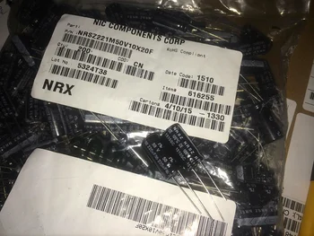 

10PCS/25pcs 220uF 50V Japan NIC NRSZ Series 10x20mm 50V220uF Bipolar Non Polar Aluminum Electrolytic capacitor