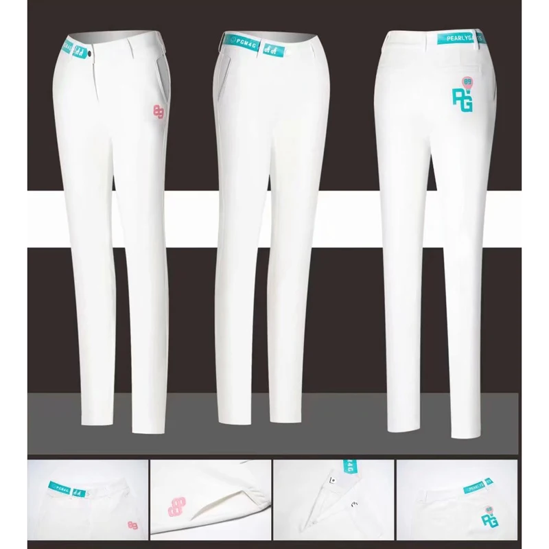 Новинка, PG Golf, женские штаны, закрученные, для гольфа, тянущиеся, удобные, дышащие, женские штаны