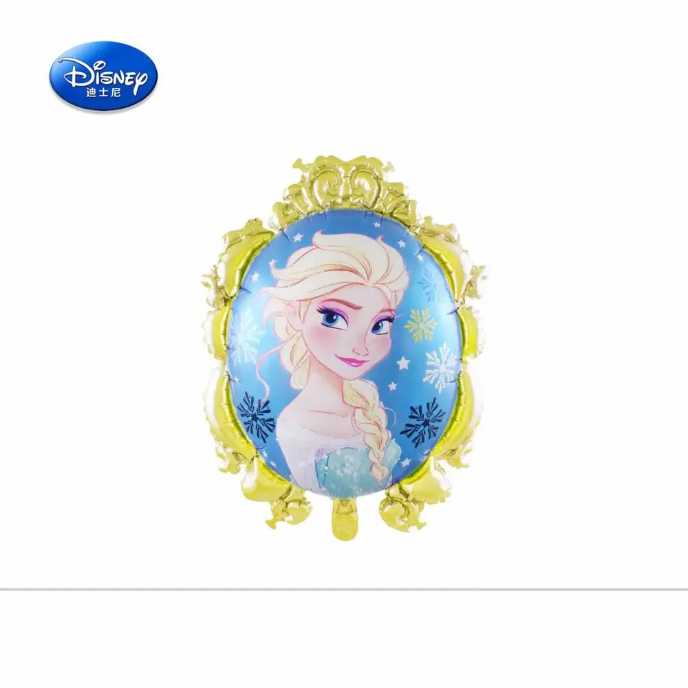Disney Frozen Elsa принцесса 2 партия посуда для девочек украшения вечеринки по случаю дня рождения поставки и детские украшения комбинации партии - Цвет: e-balloon-1pcs