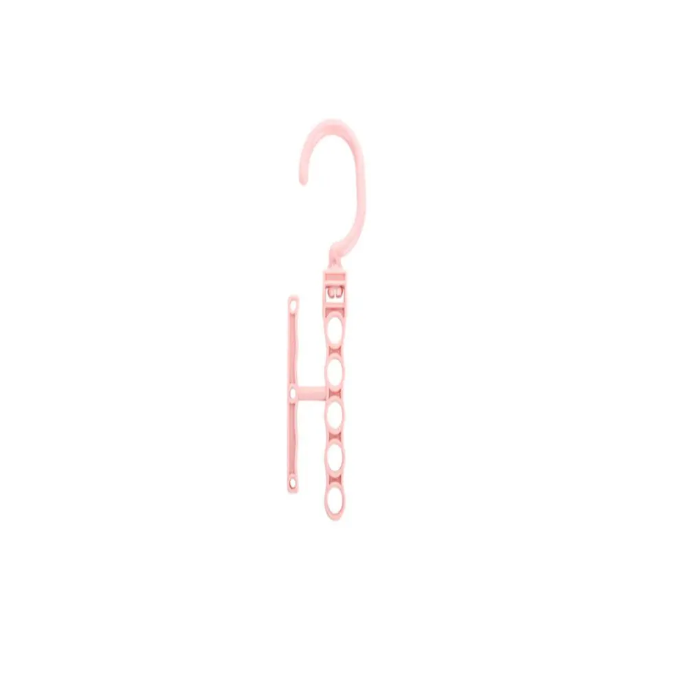 

360 Degree Rotating Multifunction Racks Magic 5 Claw Hook Rotating Rack Scarves Shoe Closet Organizer Bag Hanger