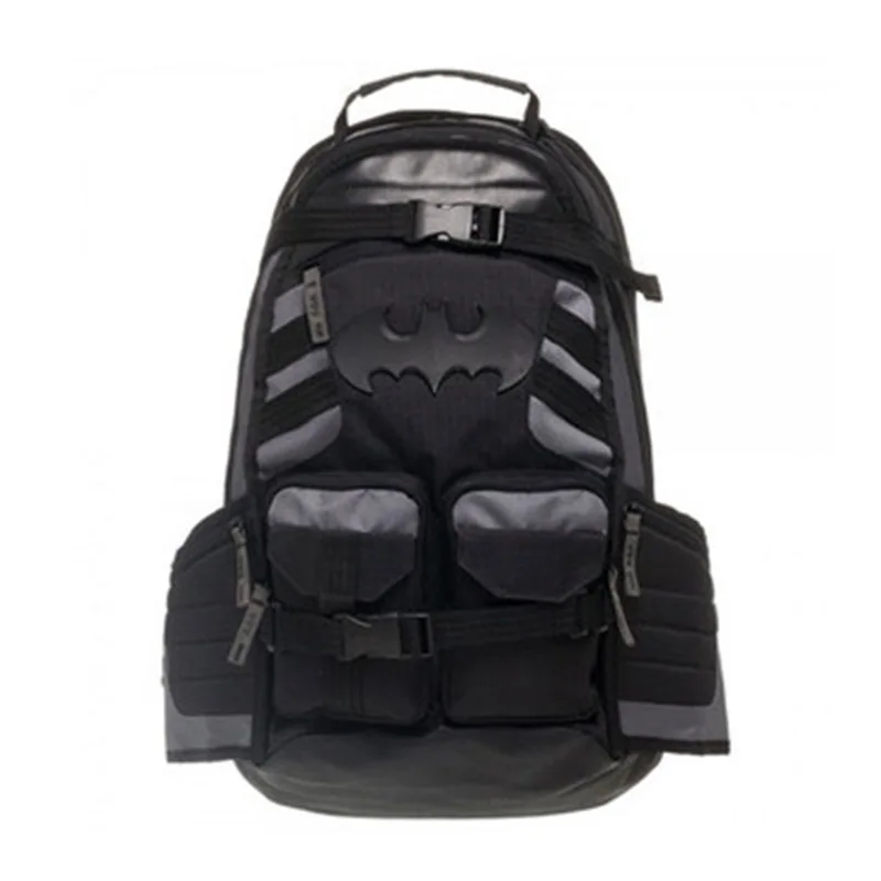 Deadpool, Batman, Capitão América, Bolsa para laptop ao ar livre, Mochila Casual