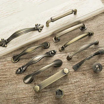 

Antique Door Handles and Knobs Metal Drawer Pulls Vintage Kitchen Cabinet Handles and Knobs Furniture Handles Hardware