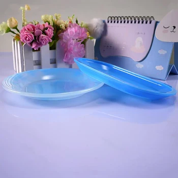 

Flat-Bottomed Dish Saucer Silicone Mold Diy Silicone Mold High-Gloss Mirror Flat-Panel Silicone Mold