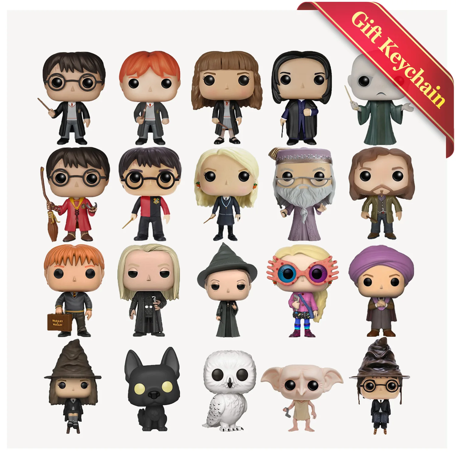 

FUNKO POP Harry Potter Action Figure Anime Vinyl Dolls Model Toys Luna Voldemort Hermione Dumbledore Magic Gift for Children