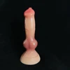 Small Dog Knot Dildo Suction Cup Silicone Realistic Dildo Animal Wolf Fake Penis Anal Sex Toys for Women Female Masturbate Anal 1