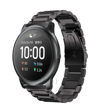

Stainless Steel Strap For Haylou Solar LS05 Smart Watch Band Replaceable Wrist Bracelet For Xiaomi Haylou Solar Correa Straps