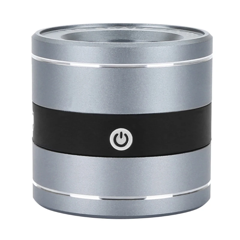 Металлическое увеличительное стекло с USB-зарядкой лупа 10-кратным увеличительным