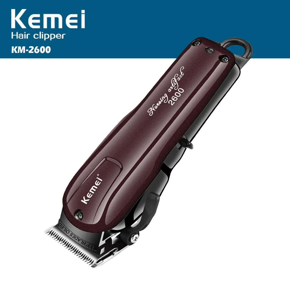 

Kemei KM-2600 professional hair clipper electric hair trimmer powerful hair shaving machine hair cutting beard electric razor