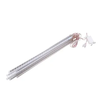 

6 Colors 50CM Meteor Shower Rain 8 Tubes Waterproof Bright LED Lights Outdoor Christmas Festival Decoration Lamp EU/US Plug