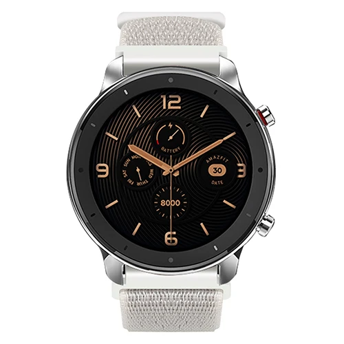 Vorke Универсальный 22 мм сменный ремешок для часов Ремешок для Huami Amazfit GTR 47 мм - Цвет: sliver